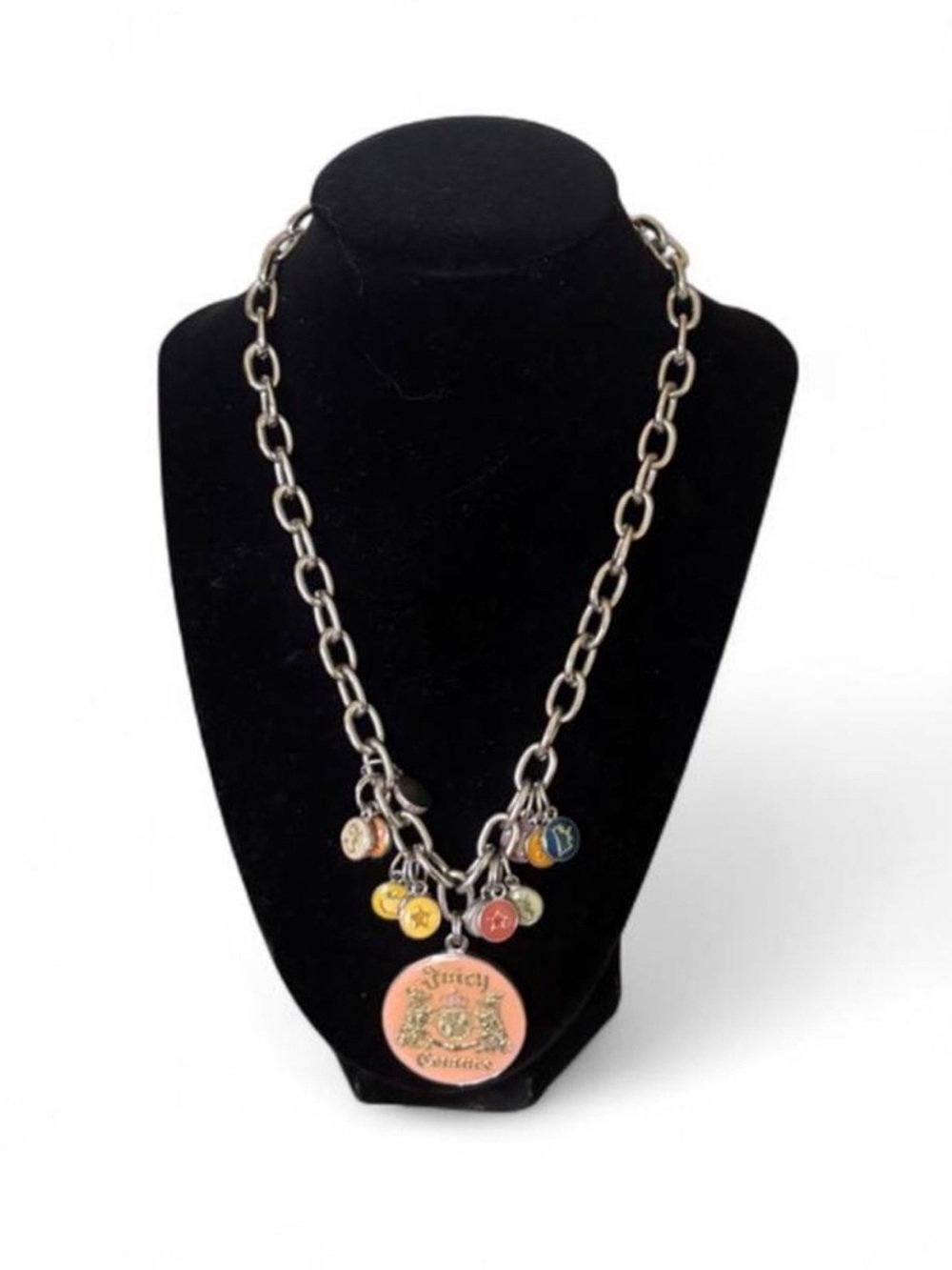 Vintage Juicy Couture Necklace + Bracelet Set
